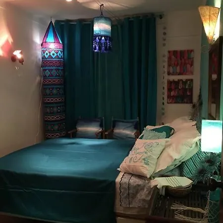 Apartment Moroccan-style T1 W/ Pool And A/c
